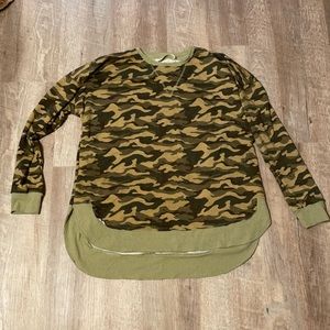 Three Bird Nest Camo super soft sweatshirt
